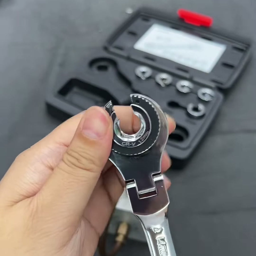 切り欠きのあるラチェットリング