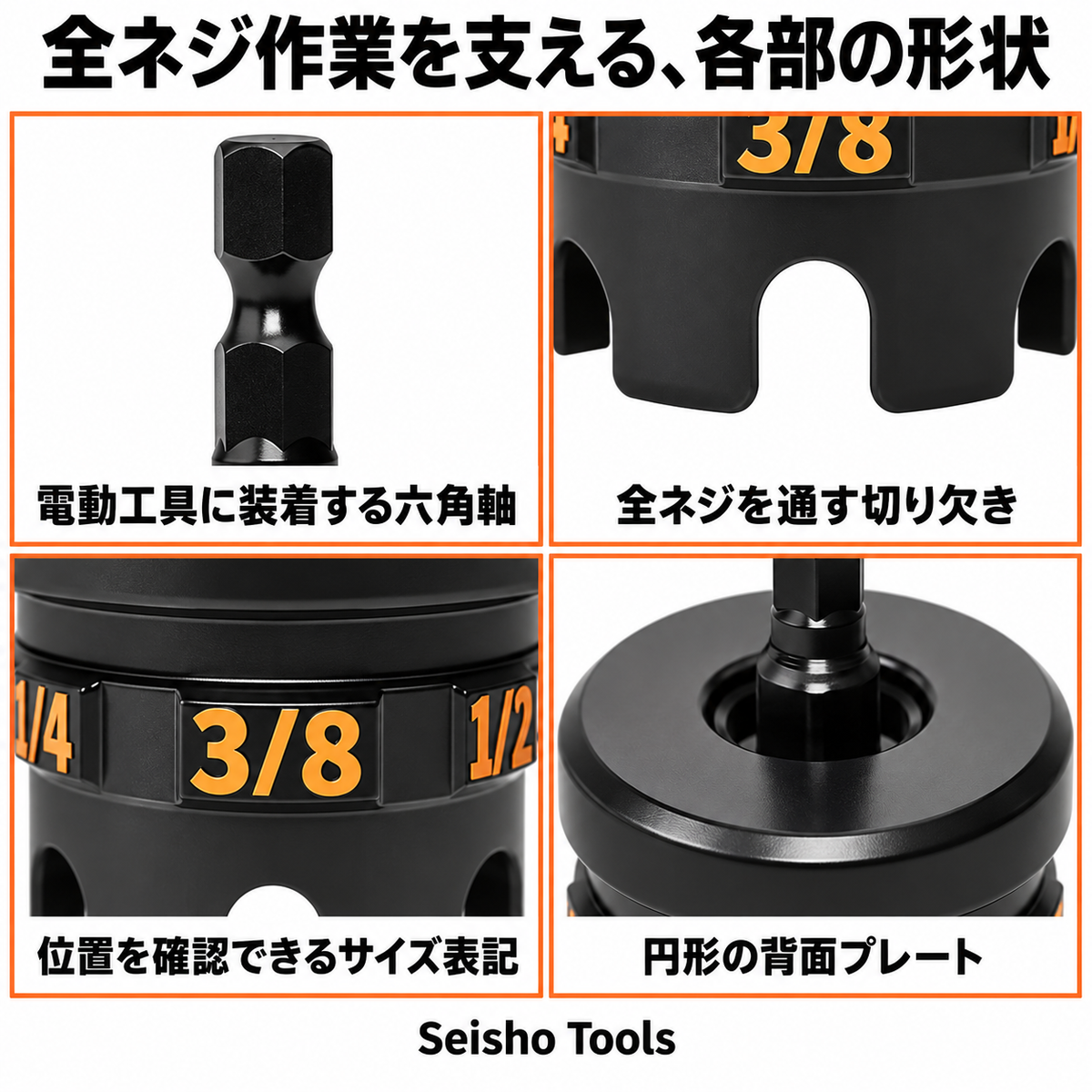 3サイズをひとつで